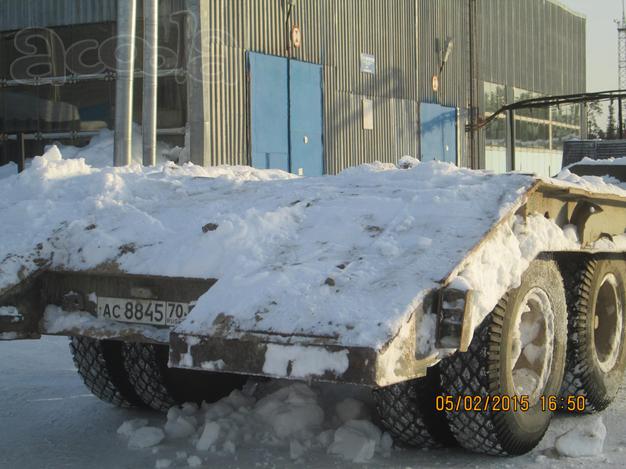 Прицеп площадка ЧМЗАП 5523